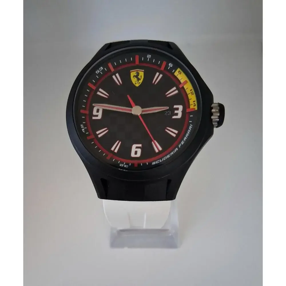 Mens Ferrari Date Watch RARE 44mm‎ in Box